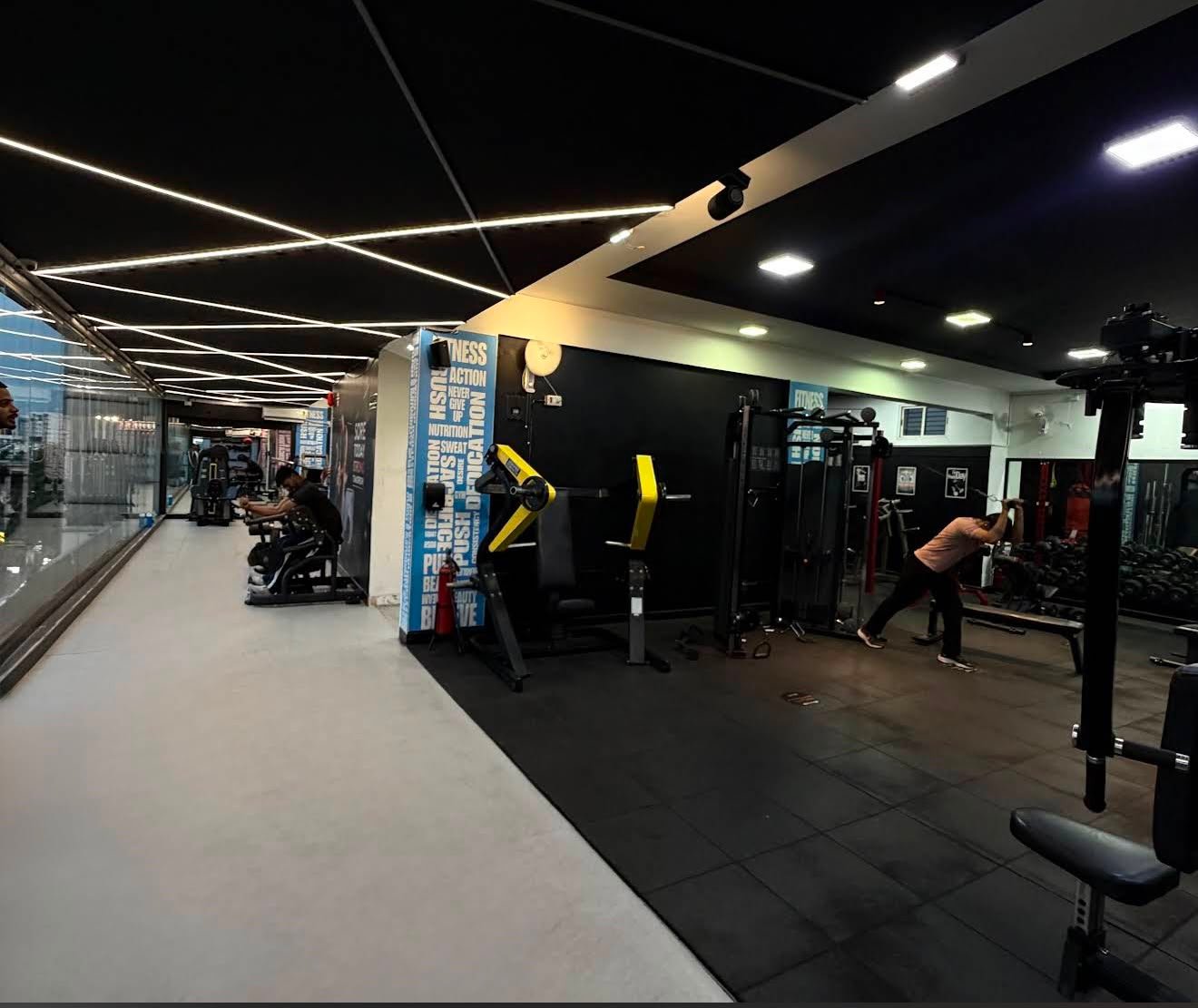 Rush Fitness Main Strength Floor and Cable Stations