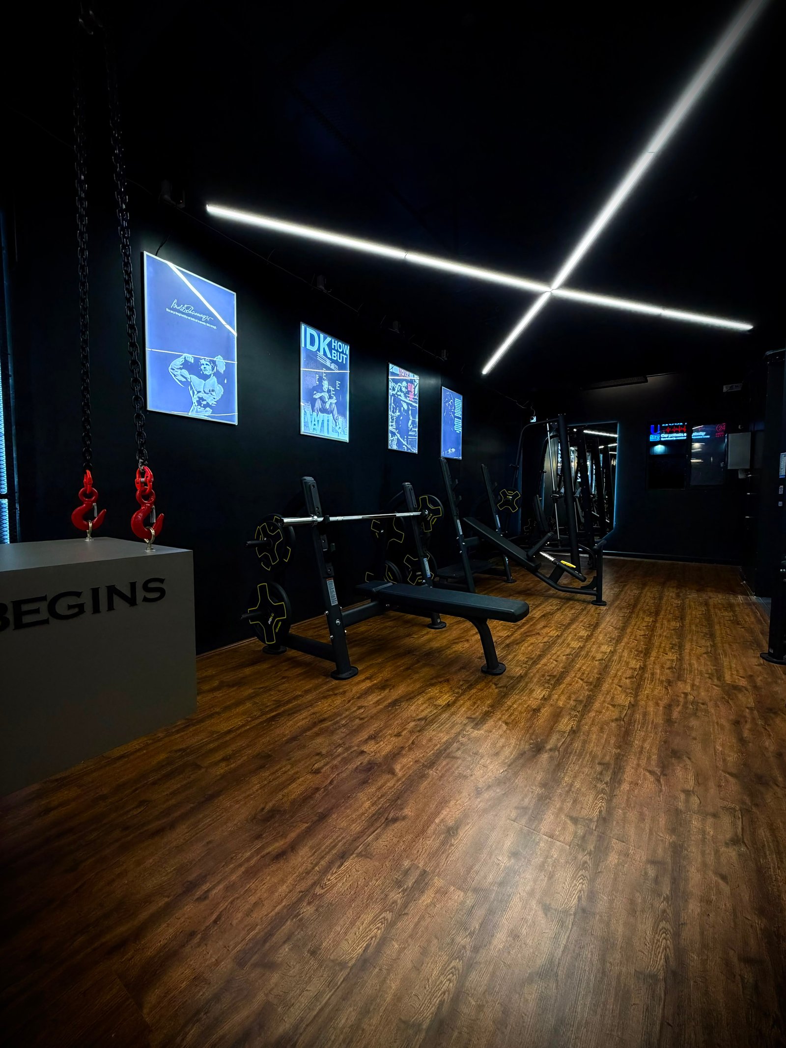 RushX Free Weights Chains and Barbells